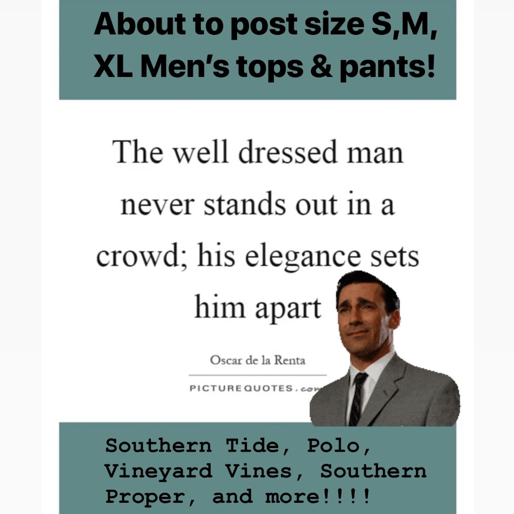Masculine clothing